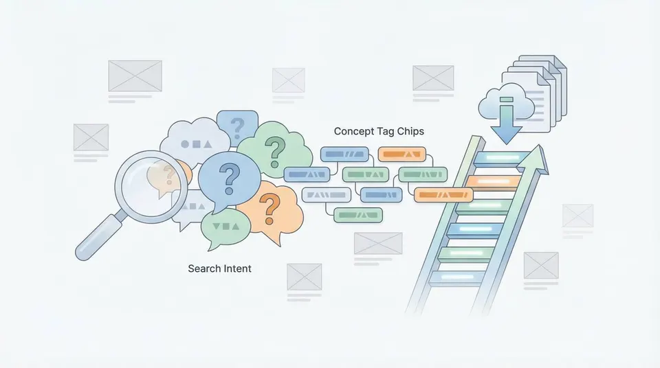 Search intent discovery diagram