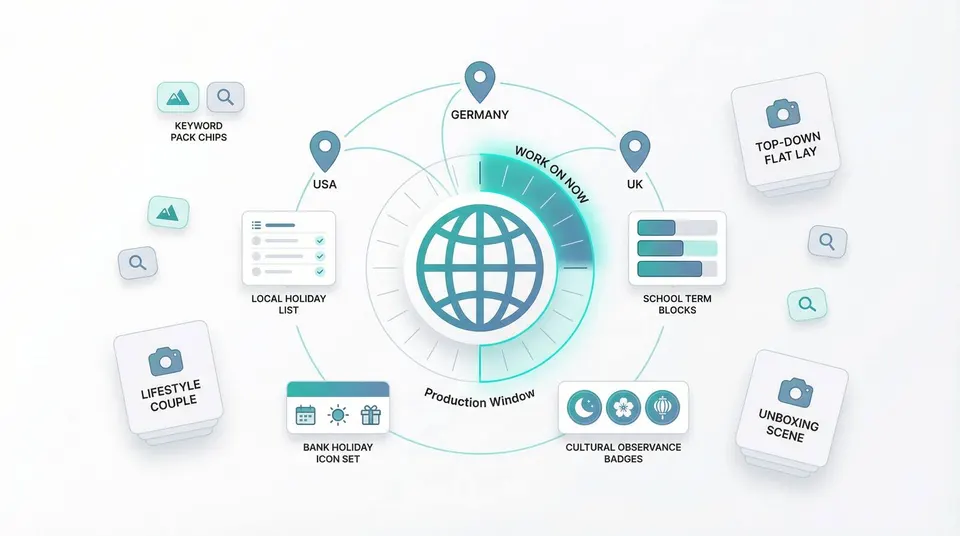 Market Intelligence diagram showing production window and focus areas