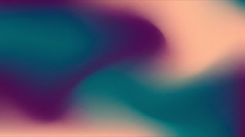 Abstract soft blur gradient background with teal, purple, and peach colors creating smooth flowing shapes and calming atmosphere